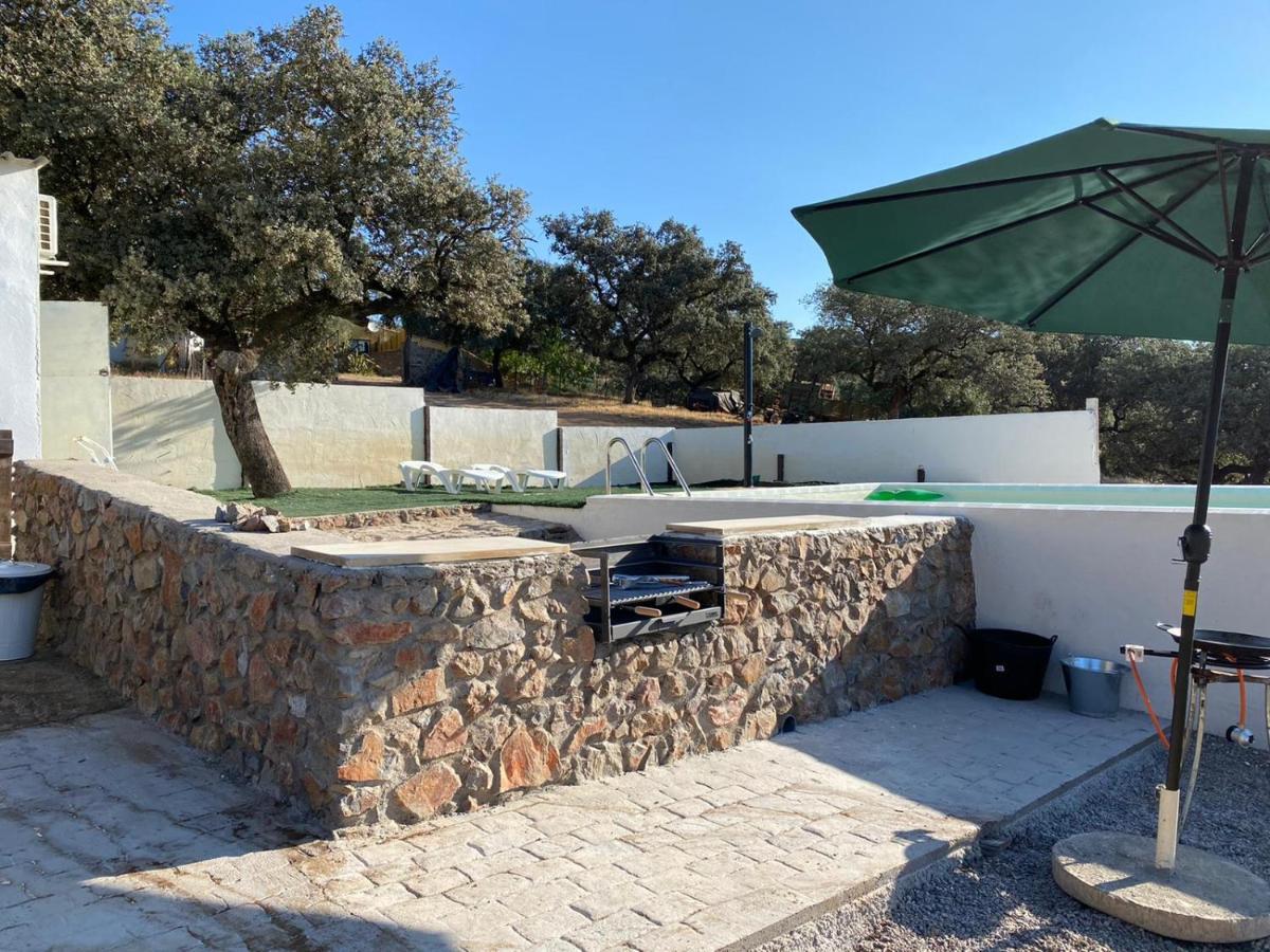 Casa Rural Quejigo Con Piscina Santa Olalla del Cala Eksteriør billede