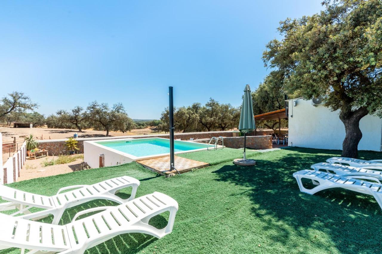 Casa Rural Quejigo Con Piscina Santa Olalla del Cala Eksteriør billede
