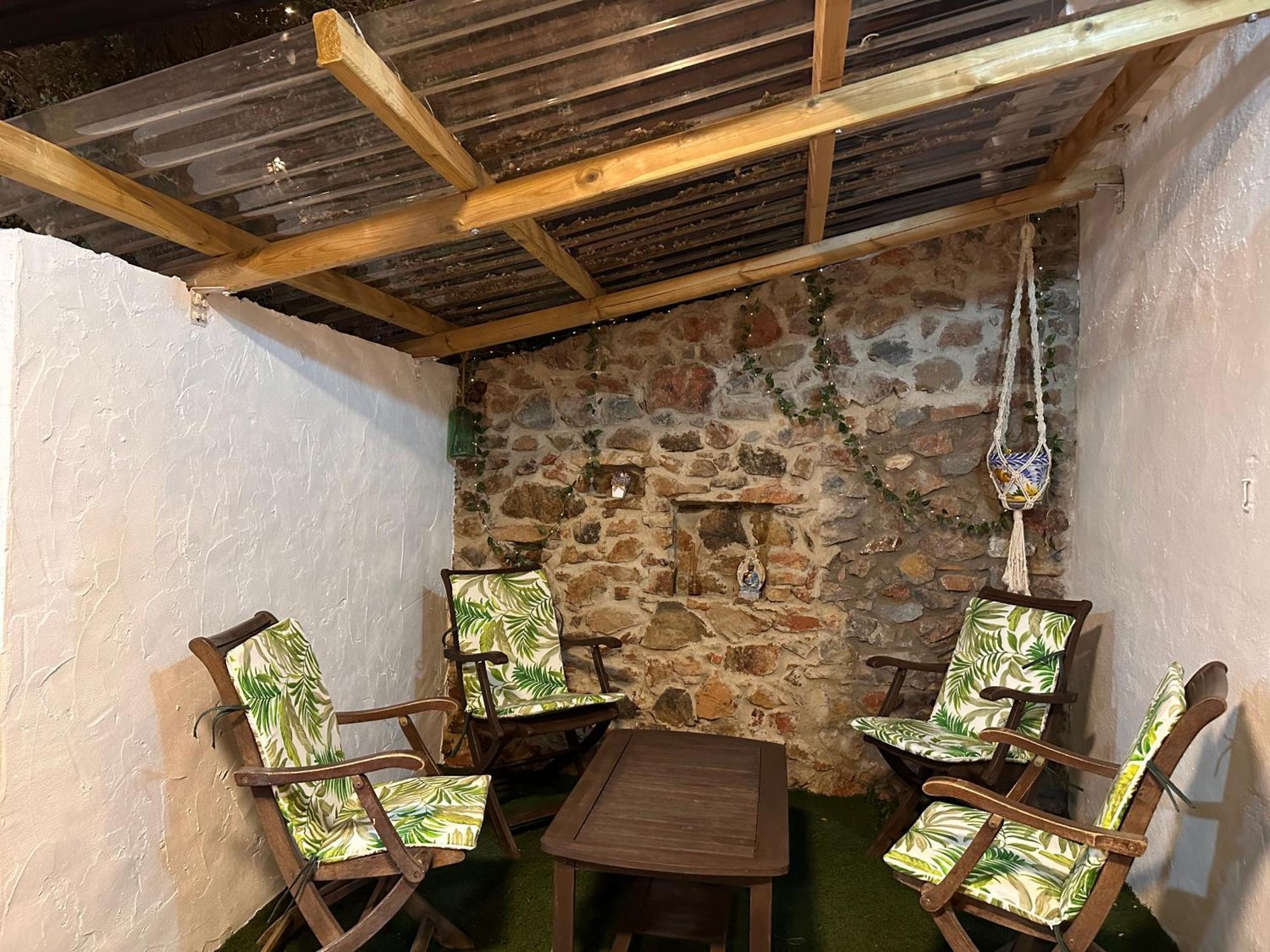 Casa Rural Quejigo Con Piscina Santa Olalla del Cala Eksteriør billede